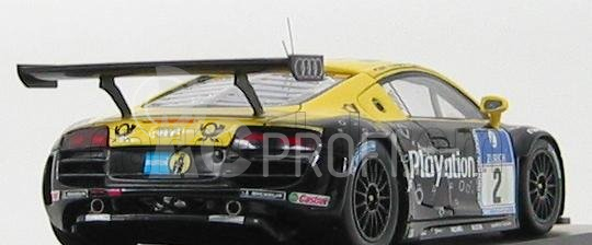 Spark-model Audi R8 Lms N 2 24h Adac Nurburgring 2010 Abt - Collard - Luhr - Mies 1:43 Černá Žlutá