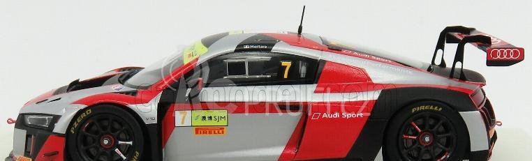 Spark-model Audi R8 Lms N 7 Macau Gt World Cup 2016 E.mortara 1:43 Červená Bílá Černá