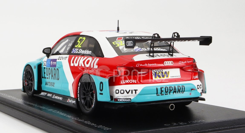 Spark-model Audi Rs3 Lms Team Audi Sport Leopard Lukpil Wtcr N 52 Macau Guia Race 2018 G.shedden 1:43 Světle Modrá Červená