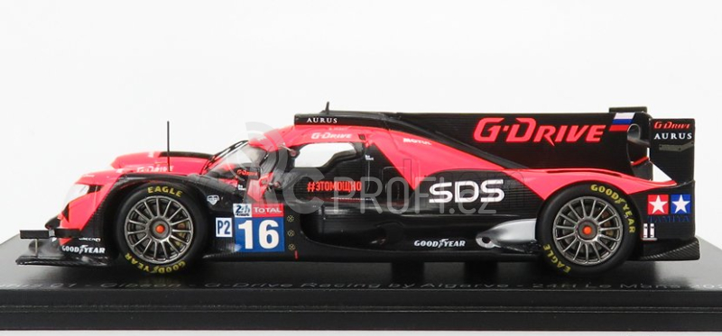 Spark-model Aurus 01 4.2l V8 Gibson Team G-drive Racing By Algarve N 16 24h Le Mans 2020 R.cullen - O.jarvis - N.tandy 1:43 Orange