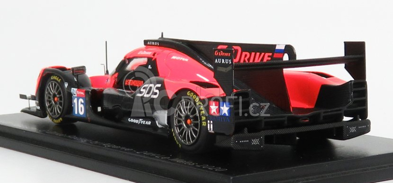 Spark-model Aurus 01 4.2l V8 Gibson Team G-drive Racing By Algarve N 16 24h Le Mans 2020 R.cullen - O.jarvis - N.tandy 1:43 Orange