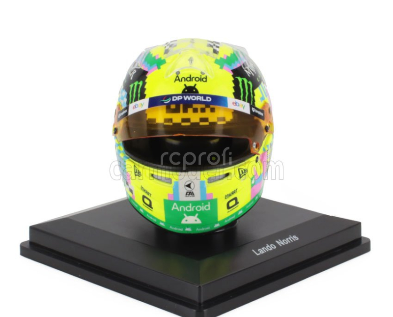 Spark-model Bell helmet Casco Helmet F1 Lando Norris Team Mclaren N 4 3rd British Gp 2024 1:5 Různé