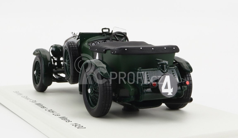 Spark-model Bentley Speed Six 6.6l Team Bentley Motors Ltd N 4 Winner 24h Le Mans 1930 W.barnato - G.kidston 1:43 Black