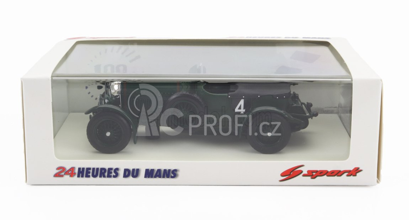 Spark-model Bentley Speed Six 6.6l Team Bentley Motors Ltd N 4 Winner 24h Le Mans 1930 W.barnato - G.kidston 1:43 Black