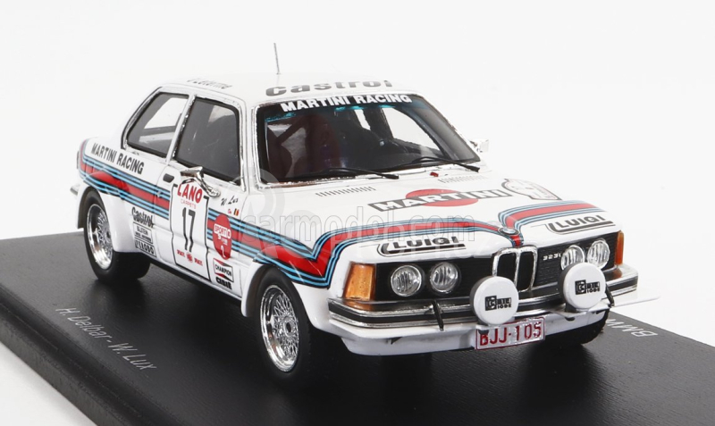 Spark-model BMW 3-series 323i Martini N 17 24h Rally Ypres