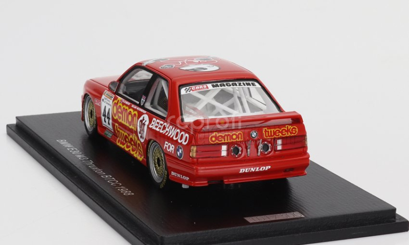 Spark-model BMW 3-series M3 (e30) N 44 Btcc Thruxton 1988 Roland Ratzenberger 1:43 Red