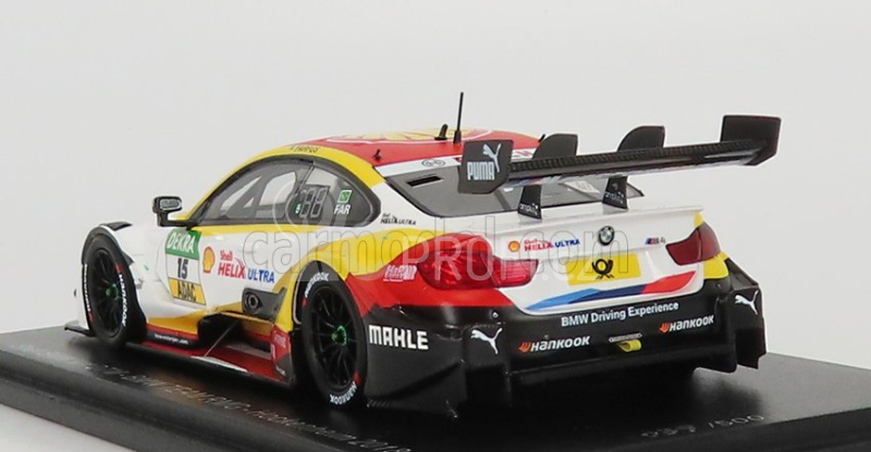 Spark-model BMW 4-series M4 Bmw Team Rmg N 15 Dtm Hockenheim 2018 A.farfus 1:43 Bílá Červená Žlutá