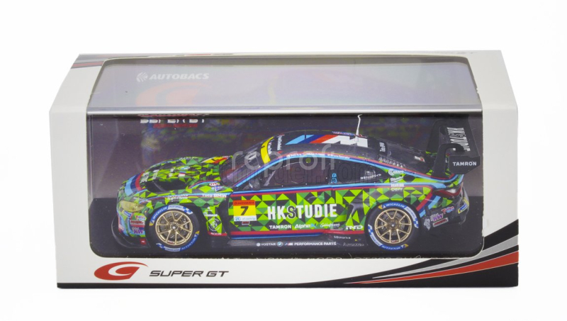 Spark-model BMW 4-series M4 Gt3 3.0l Twin Turbo Team Studie N 7 Gt300 Super Class Gt 2024 Seiji Ara - Niklas Krutten - Bruno Spengler 1:43 Zelená Černá
