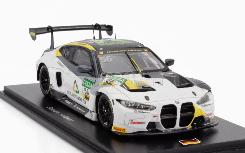 Spark-model BMW 4-series M4 Gt3 N 56 Project Dtm 2023 Sandro Holzem 1:43 Bílá Černá