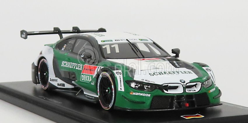 Spark-model BMW 4-series M4 Schaeffler Team Rmg N 11 Super Gt Dream Race Fuji 2019 M.wittmann 1:43 Zelená Bílá