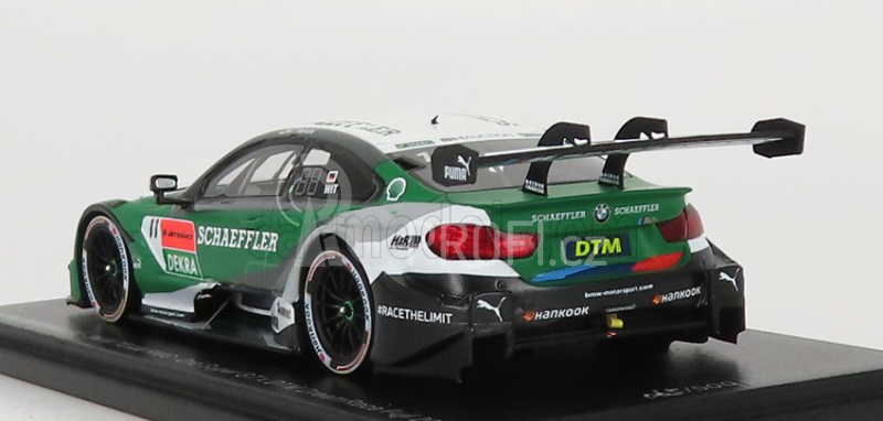 Spark-model BMW 4-series M4 Schaeffler Team Rmg N 11 Super Gt Dream Race Fuji 2019 M.wittmann 1:43 Zelená Bílá