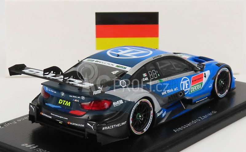 Spark-model BMW 4-series M4 Zf Team Rbm N 4 Super Gt Dream Race Fuji 2019 A.zanardi 1:43 2 Tóny Modré Černé