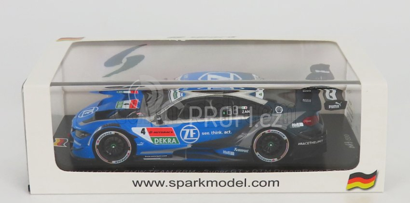 Spark-model BMW 4-series M4 Zf Team Rbm N 4 Super Gt Dream Race Fuji 2019 A.zanardi 1:43 2 Tóny Modré Černé