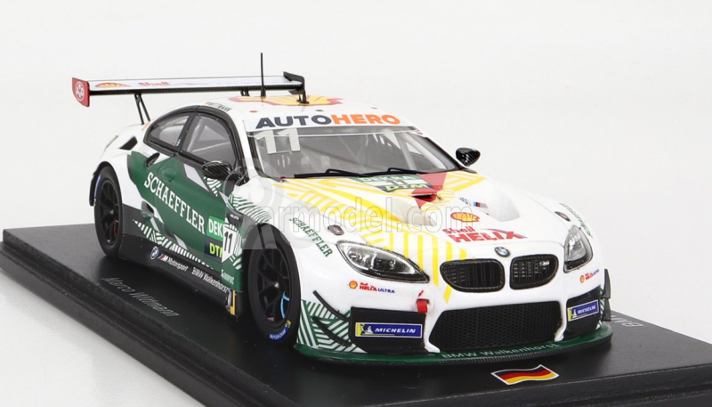 Spark-model BMW 6-series M6 Gt3 Team Walkenhorst Motorsport N 11 Dtm Season 2021 M.wittmann 1:43 Bílá Zelená Černá