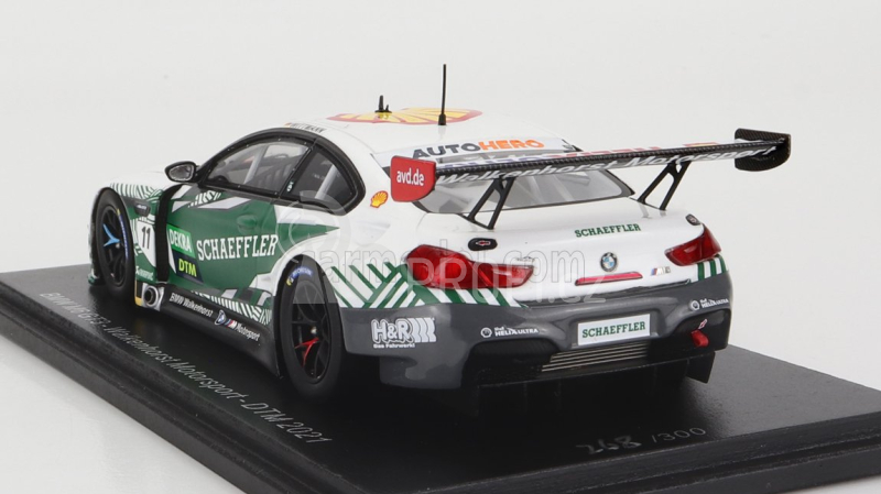 Spark-model BMW 6-series M6 Gt3 Team Walkenhorst Motorsport N 11 Dtm Season 2021 M.wittmann 1:43 Bílá Zelená Černá