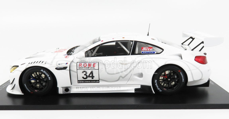 Spark-model BMW 6-series M6 Gt3 Team Walkenhorst Motorsport N 34 Vln Round 9 2018 C.krognes - D.pittard 1:18 Bílá