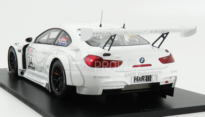 Spark-model BMW 6-series M6 Gt3 Team Walkenhorst Motorsport N 34 Vln Round 9 2018 C.krognes - D.pittard 1:18 Bílá