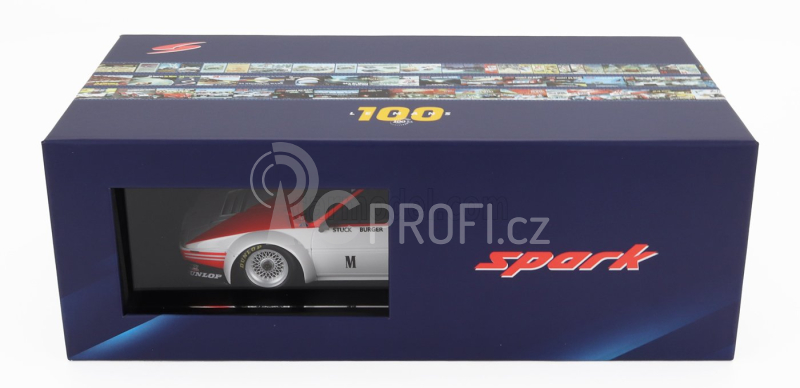 Spark-model BMW M1 M88 3.5l Team Bmw Motorsport Gmbh N 84 24h Le Mans 1980 H.j.stuck - D.lacaud - H.g.burger 1:18 Oranžová Bílá