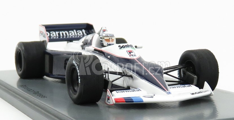 Spark-model Brabham F1  Bt52 N 6 Brazilian Gp 1983 Riccardo Patrese 1:43 Bílá Modrá