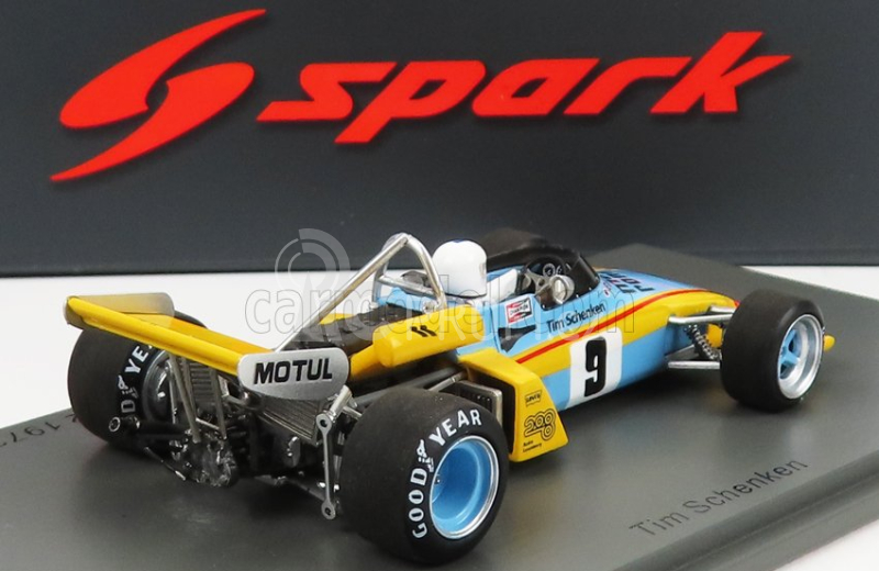 Spark-model Brabham F2  Bt38 N 39 Winner Hockenheim Gp 1972 T.schenker 1:43 Žlutá Světle Modrá