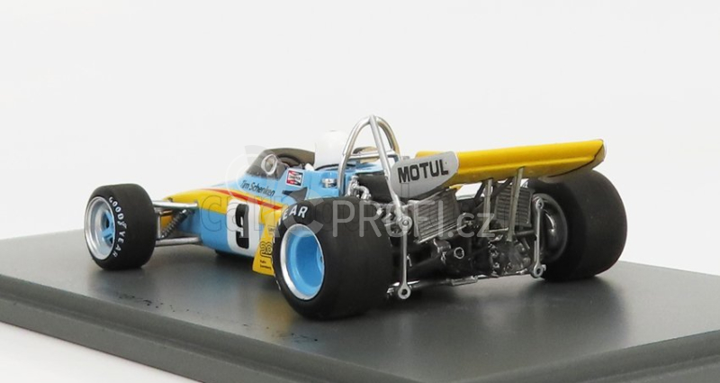 Spark-model Brabham F2  Bt38 N 39 Winner Hockenheim Gp 1972 T.schenker 1:43 Žlutá Světle Modrá