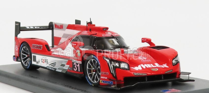 Spark-model Cadillac Dpi-v.r Team Whelen Engineering Racing N 31 7th 24h Daytona 2020 F.nasr - M.conway - P.derani - F.albuquerque 1:43 Červená Bílá