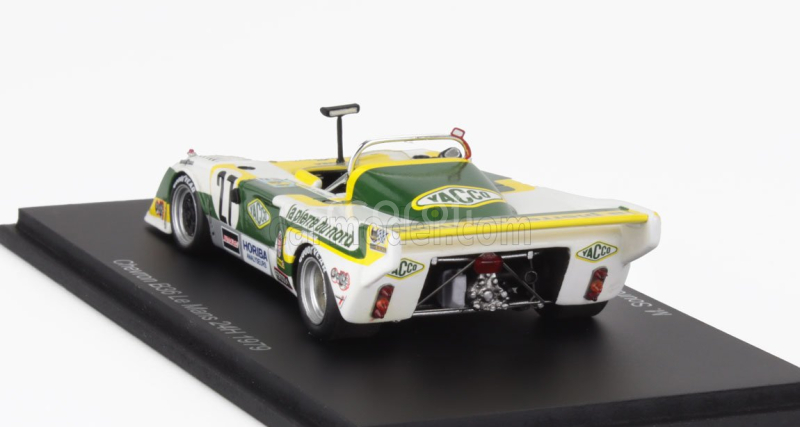Spark-model Chevron B36 2.0l S4 Team Societe Racing N 27 24h Le Mans 1979 Marc Sourd - Florian Vetsch - Robert Carmillet 1:43 Bílá Černá Žlutá