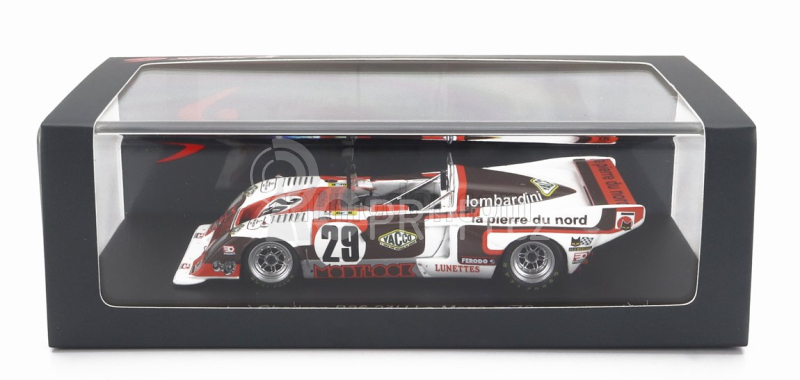 Spark-model Chevron B36 2.0l S4 Team Societe Racing N 29 24h Le Mans 1978 M.dubois - D.gache - J.sanchez 1:43 Bílá Červená Černá