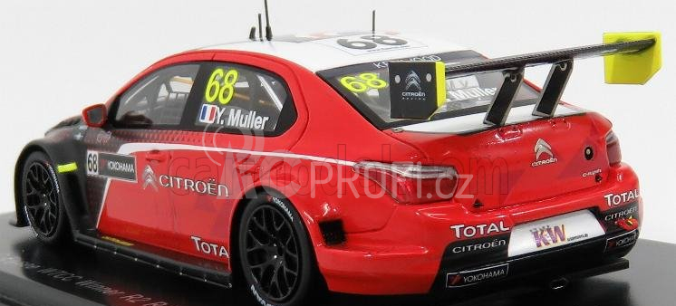 Spark-model Citroen C-elysee Wtcc N 68 Winner R2 Race Of Japan 2016 Yvan Muller 1:43 Red