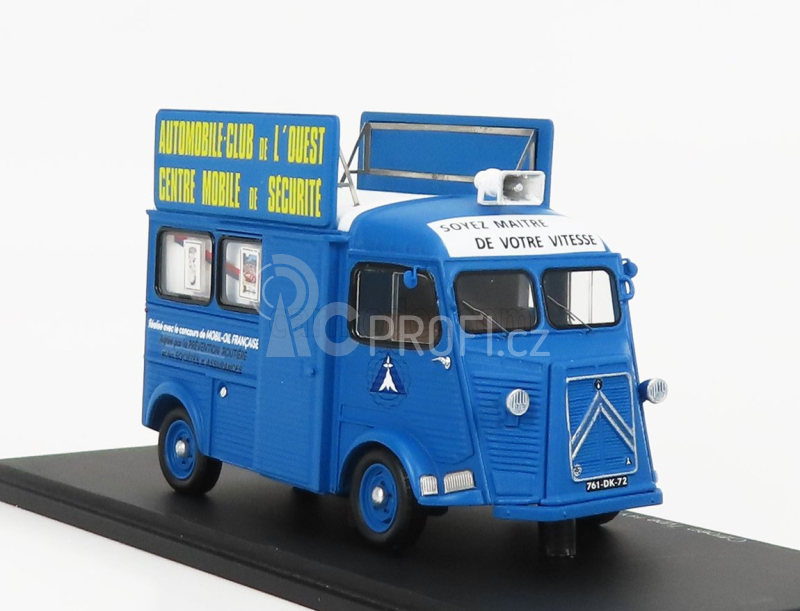 Spark-model Citroen Hy Automobile Club De L'ouest 1958 1:43 Světle Modrá Bílá