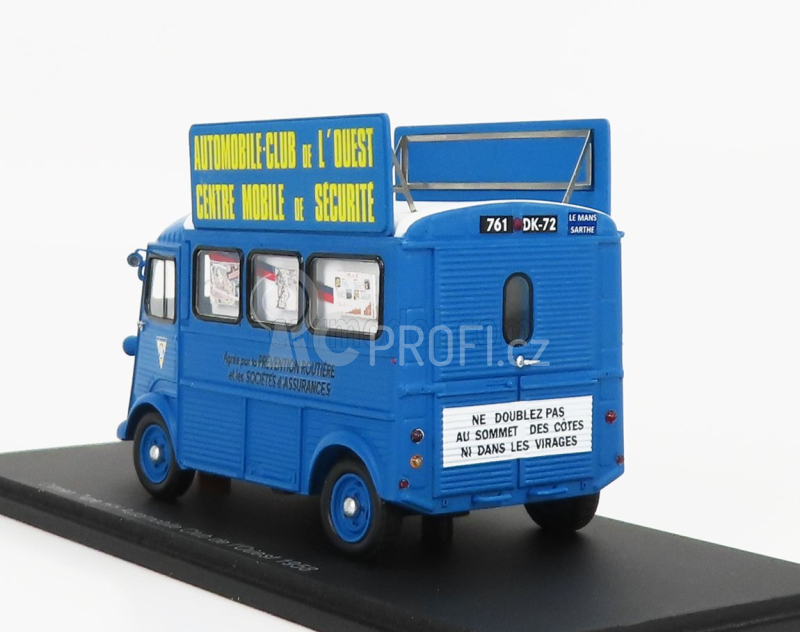 Spark-model Citroen Hy Automobile Club De L'ouest 1958 1:43 Světle Modrá Bílá
