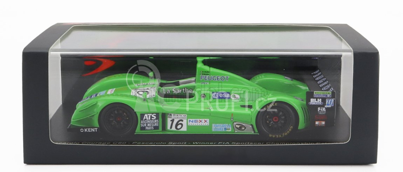 Spark-model Courage C60 Team Pescarolo Sport N 16 Winner Fia Sportscar Estoril 2003 J.c.bouillon - S.sarrazin 1:43 Zelená