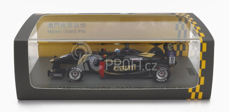 Spark-model Dallara F3  Team Signature N 17 Macau Gp International Cup 2015 Alexander Albon 1:43 Black