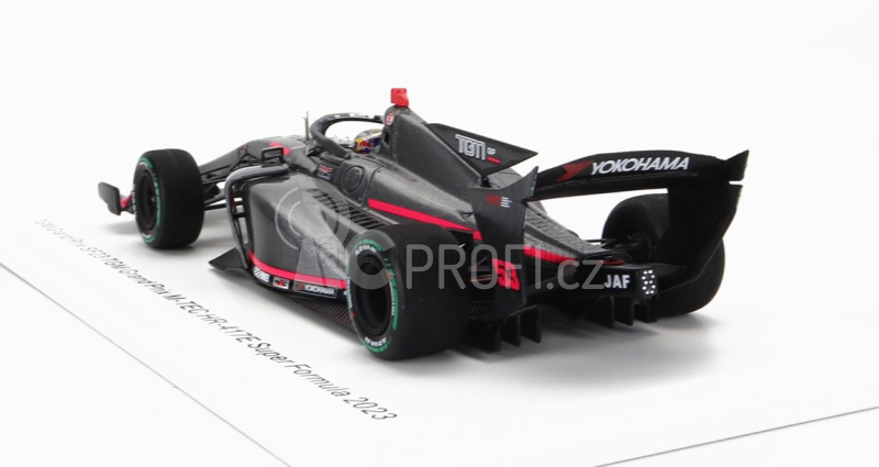 Spark-model Dallara Sf23 Honda M-tec Hr-417e Team Tgm Grand Prix N 53 Super Formula Season 2023 Toshiki Oyu 1:43 Šedá Červená