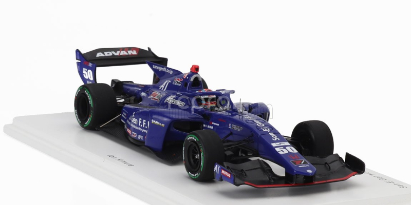 Spark-model Dallara Sf23 Hr-417-e M-tec Team B-max Racing N 50 Super Formula Season 2024 Iori Kumura 1:43 Modrá Černá