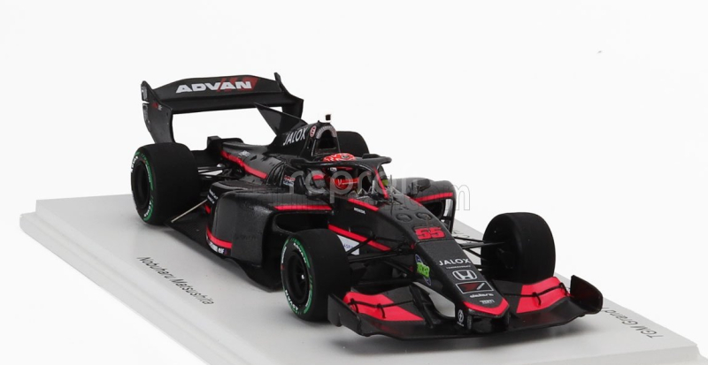 Spark-model Dallara Sf23 Hr-417-e M-tec Team Tgm Grand Prix N 55 Super Formula Season 2024 Nobuhanu Matsushita 1:43 Černá Červená