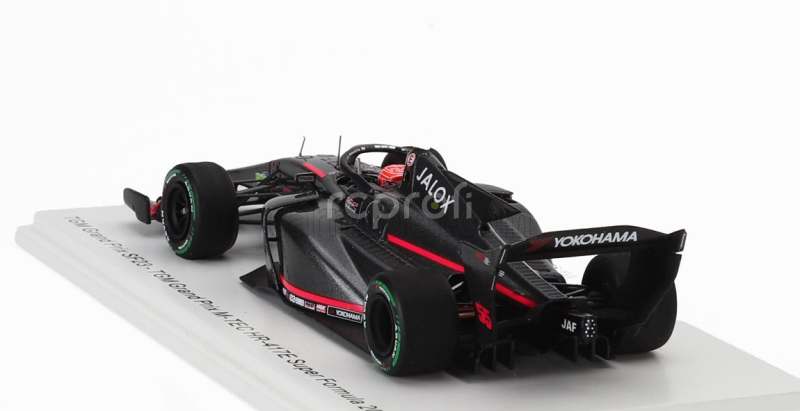 Spark-model Dallara Sf23 Hr-417-e M-tec Team Tgm Grand Prix N 55 Super Formula Season 2024 Nobuhanu Matsushita 1:43 Černá Červená