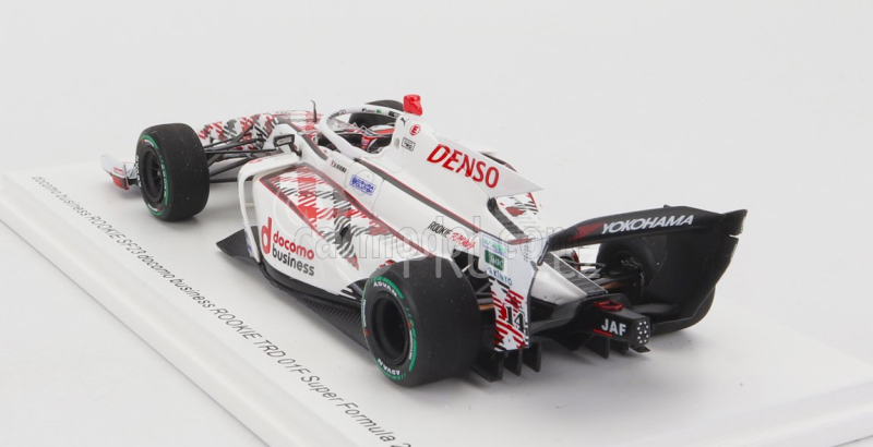 Spark-model Dallara Sf23 Toyota Trd01f Team Denso Rookie Racing N 14 Super Formula Season 2023 Kazuya Oshima 1:43 Bílá Červená Černá