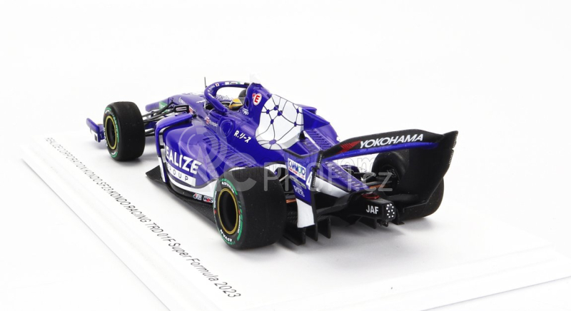 Spark-model Dallara Sf23 Toyota Trd01f Team Kondo Racing N 4 Super Formula Season 2023 Kazuto Kotaka 1:43 Modrá Bílá