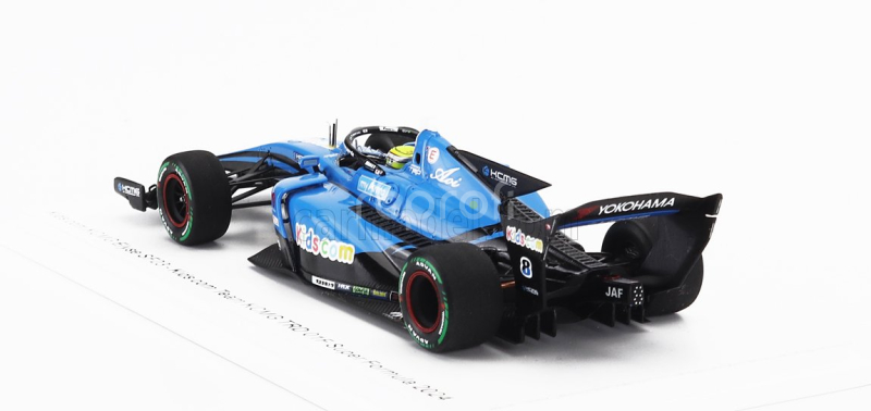 Spark-model Dallara Sf23 Trd 01f Team Kids Com Kcmg Cayman N 8 Super Formula Season 2024 Nirei Fukuzumi 1:43 Světle Modrá Černá