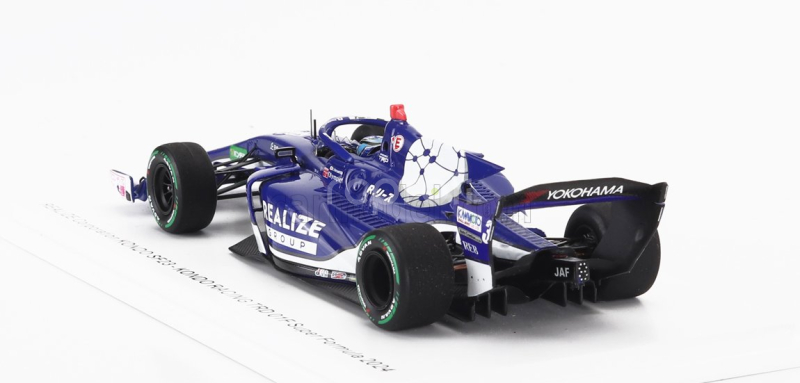 Spark-model Dallara Sf23 Trd 01f Team Realize Corporation Kondo Racing N 3 Super Formula Season 2024 Kenta Yamashita 1:43 Modrá Bílá