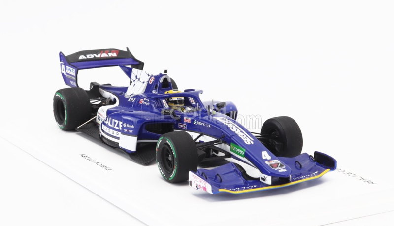 Spark-model Dallara Sf23 Trd 01f Team Realize Corporation Kondo Racing N 4 Super Formula Season 2024 Kazuto Kotaka 1:43 Modrá Bílá