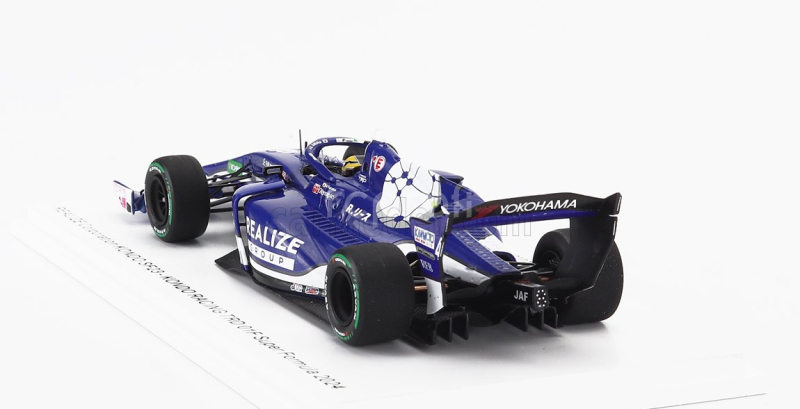 Spark-model Dallara Sf23 Trd 01f Team Realize Corporation Kondo Racing N 4 Super Formula Season 2024 Kazuto Kotaka 1:43 Modrá Bílá
