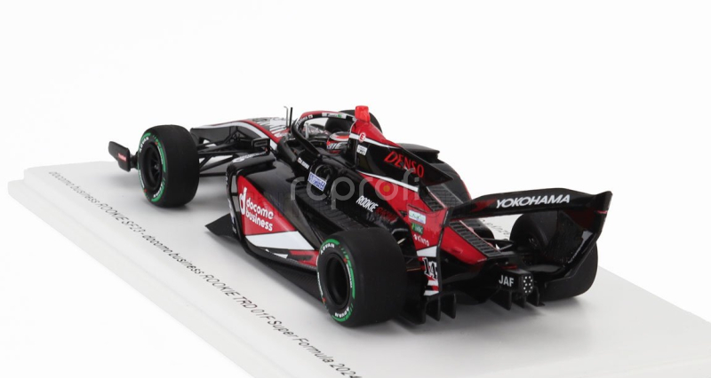 Spark-model Dallara Sf23 Trd 01f Team Rookie Racing N 14 Super Formula Season 2024 Kazuya Oshima 1:43 Černá Červená