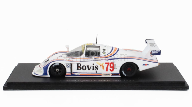 Spark-model Ecosse C285 3.0l V8 Team Ecurie Ecosse N 79 24h Le Mans 1985 Mike Wilds - David Leslie - Ray Mallock 1:43 Bílá Červená Modrá