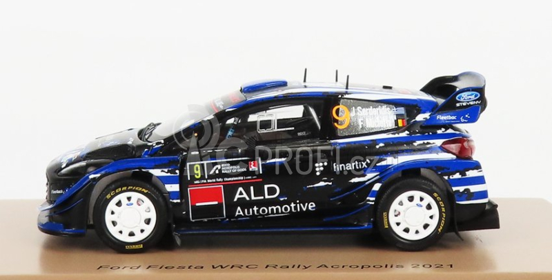 Spark-model Ford england Fiesta Wrc Team M-sport N 9 Rally Acropolis 2021 J.serderidis - F.miclotte 1:43 Modrá Černá