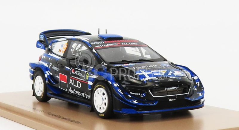 Spark-model Ford england Fiesta Wrc Team M-sport N 9 Rally Acropolis 2021 J.serderidis - F.miclotte 1:43 Modrá Černá