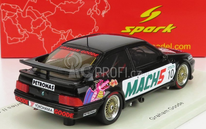 Spark-model Ford england Sierra Rs500 Cosworth N 10 Winner Johor Race Series Ii 1992 G.goode 1:43 Black