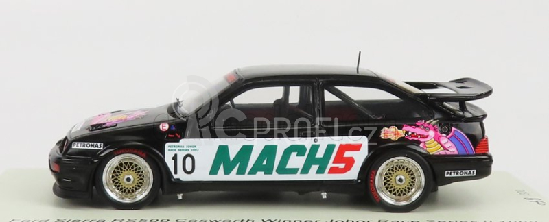 Spark-model Ford england Sierra Rs500 Cosworth N 10 Winner Johor Race Series Ii 1992 G.goode 1:43 Black