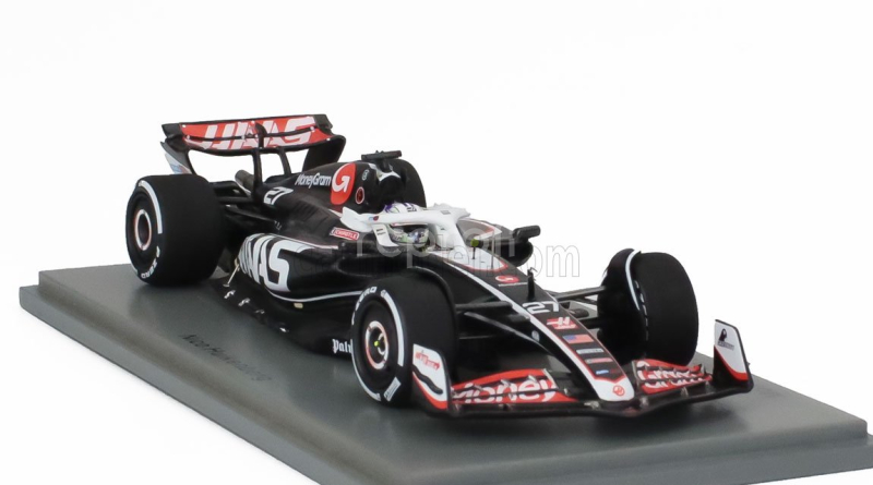 Spark-model Haas F1  Fw24 Team Moneygram Haas N 27 Australian Gp 2024 Nico Hulkenberg 1:43 Černá Bílá